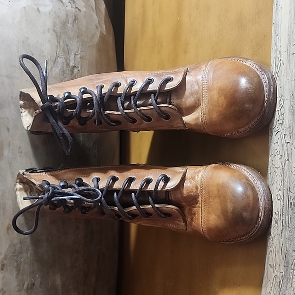 Leather Bed Stu Judgment ankle boots. Size: 7.5 - Picture 2 of 10